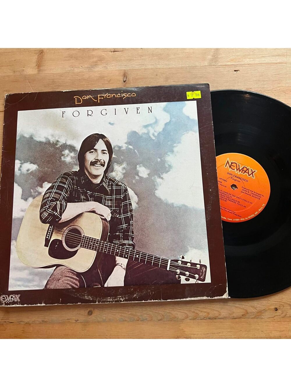 Don Francisco - Forgiven 33rpm VG+ VR16